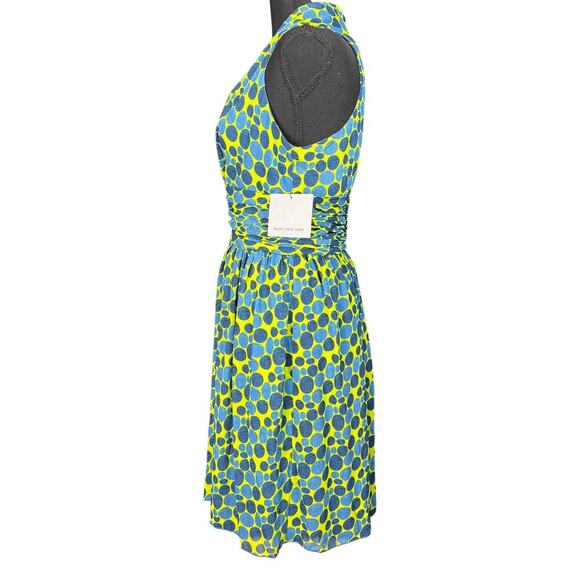 NWT Marc New York Polka Dot Printed Chiffon Dress, Size 6 - Picture 6 of 10